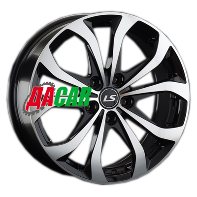 LS 843 7x17/5x114,3 ET45 D67,1 BKF (конус)