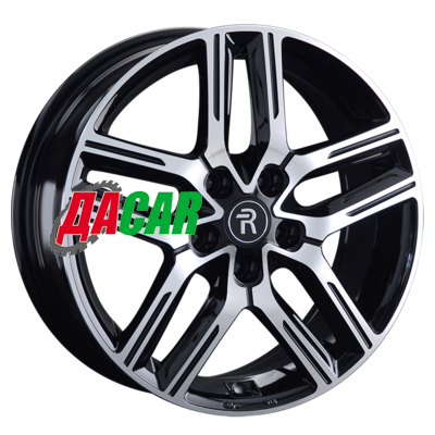 Replay SB96 7x17/5x114,3 ET55 D56,1 BKF (конус, C570)