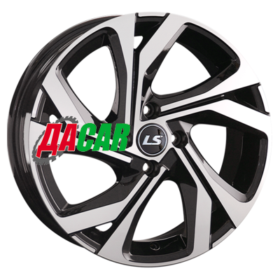LS 1307 6,5x16/5x100 ET43 D57,1 BKF (конус)