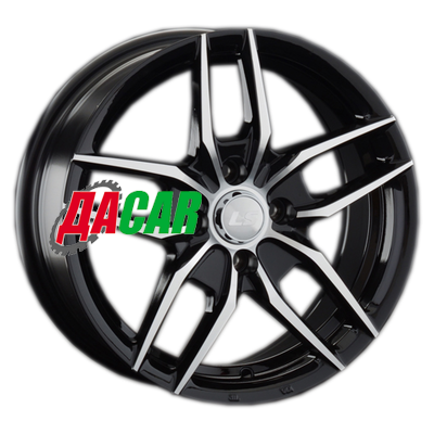 LS 881 9x20/6x139,7 ET20 D100,1 BKF (конус, Колпак+лого)