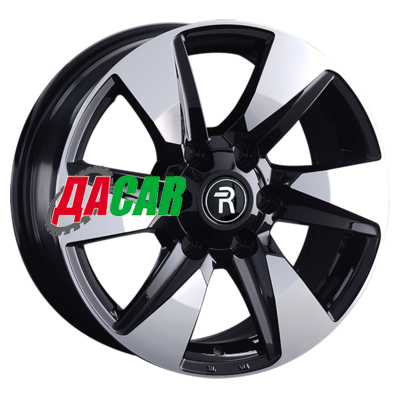 Replay TY311 7,5x17/6x139,7 ET30 D106,1 BKF (пш)
