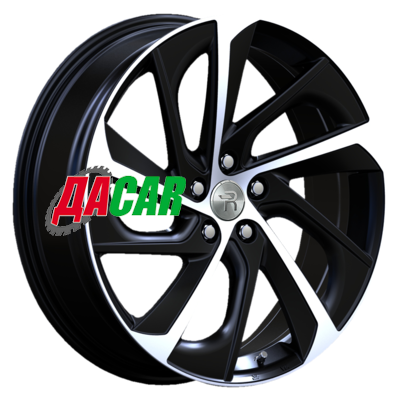Replay LX104 8x18/5x114,3 ET30 D60,1 BKF (конус, C570)