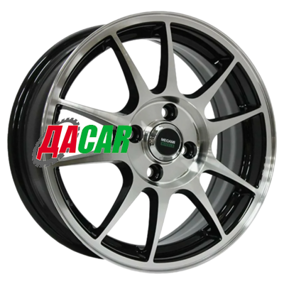 Megami MGM-5 6x14/4x100 ET43 D67,1 BKF