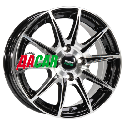 Megami MGM-13 6x14/5x100 ET35 D57,1 BKF