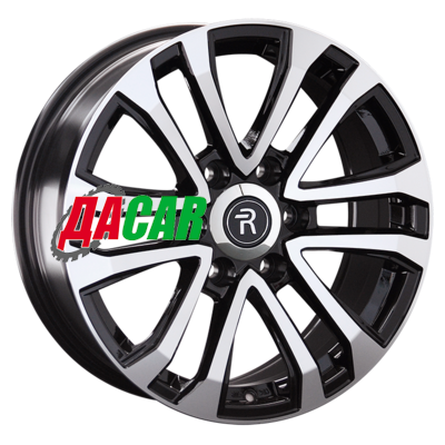 Replay TY309 7,5x17/6x139,7 ET25 D106,1 BKF (пш)