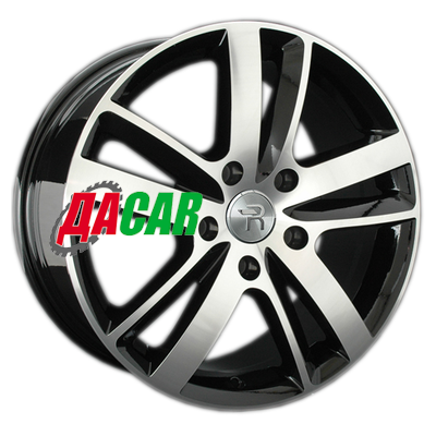 Replay VV89 9x20/5x130 ET57 D71,6 BKF (конус, C570-01)