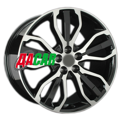 Replay LR45 9,5x21/5x120 ET49 D72,6 BKF (пш, LR002)