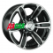 LS 766 8x17/6x139,7 ET10 D107,1 BKF (конус, Колпак+лого)
