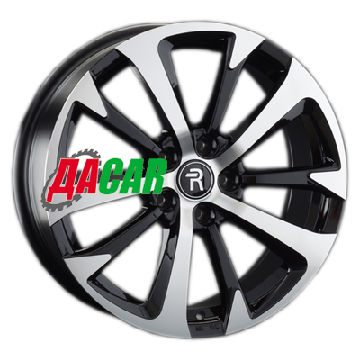 Replay TY260 7x17/5x114,3 ET35 D60,1 BKF (конус, C570)