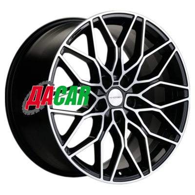 Khomen Wheels KHW1902 (3/4/5/6 series) 9,5x19/5x112 ET40 D66,6 Black-FP