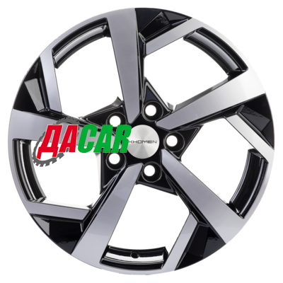 Khomen Wheels KHW1712 (Qashqai) 7x17/5x114,3 ET40 D66,1 Black-FP