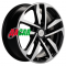 Khomen Wheels KHW1612 (Fluence/Juke) 6,5x16/5x114,3 ET47 D66,1 Black-FP