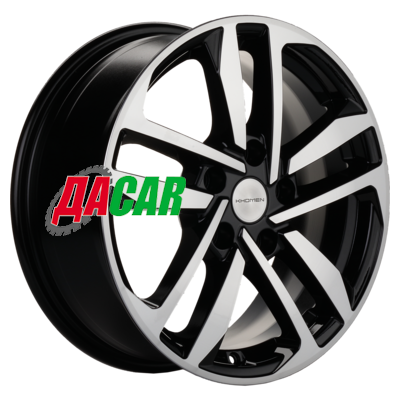 Khomen Wheels KHW1612 (Fluence/Juke) 6,5x16/5x114,3 ET47 D66,1 Black-FP