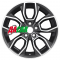 Khomen Wheels KHW1713 (Tucson) 7x17/5x114,3 ET51 D67,1 Black-FP