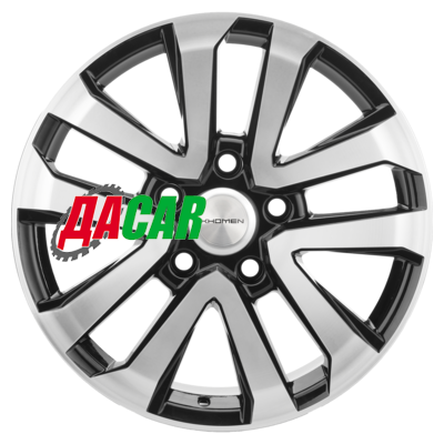 Khomen Wheels KHW2003 (LC200/LC100) 8,5x20/5x150 ET45 D110,1 Black-FP