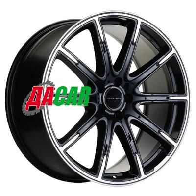 Khomen Wheels KHW1903 (A/C/E/S Rear) 9,5x19/5x112 ET40 D66,6 Black-FP