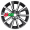 Khomen Wheels KHW1802 (Kaleos) 7x18/5x114,3 ET35 D66,1 Black-FP