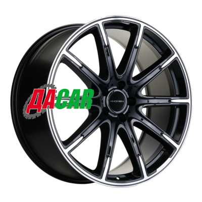 Khomen Wheels KHW2102 (GLS/GLE) 10,5x21/5x112 ET45 D66,6 Black-FP