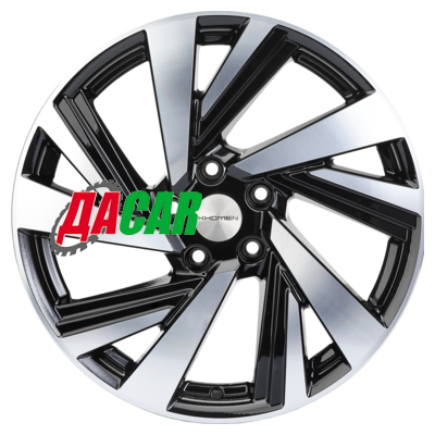 Khomen Wheels KHW1801 (CX-5) 7,5x18/5x114,3 ET45 D67,1 Black-FP