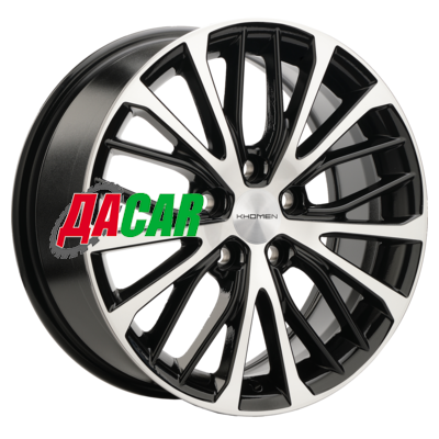 Khomen Wheels KHW1705 (Chery Tiggo) 7x17/5x108 ET40 D60,1 Black-FP