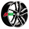 Khomen Wheels KHW1612 (Polo) 6,5x16/5x100 ET39 D57,1 Black-FP