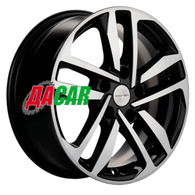 Khomen Wheels KHW1612 (Polo) 6,5x16/5x100 ET39 D57,1 Black-FP