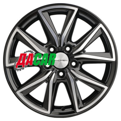 Khomen Wheels KHW1706 (RAV4) 7x17/5x114,3 ET39 D60,1 Black-FP