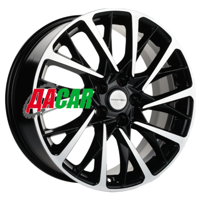 Khomen Wheels KHW1804 (Chery Tiggo) 7,5x18/5x108 ET40 D60,1 Black-FP