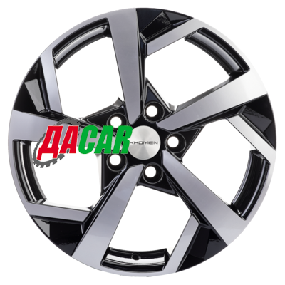 Khomen Wheels KHW1712 (Juke) 7x17/5x114,3 ET47 D66,1 Black-FP