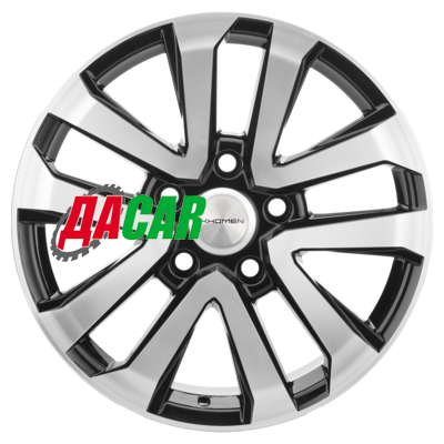 Khomen Wheels KHW1203 (LX570/LC100) 8,5x20/5x150 ET60 D110,1 Black-FP