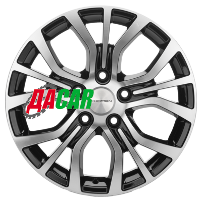 Khomen Wheels KHW1608 (Qashqai) 6,5x16/5x114,3 ET40 D66,1 Black-FP