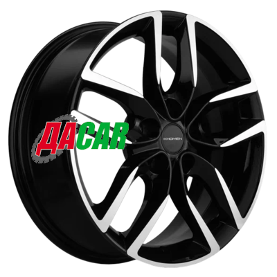 Khomen Wheels KHW1708 (Elantra/Ceed/i30) 6,5x17/5x114,3 ET46 D67,1 Black-FP