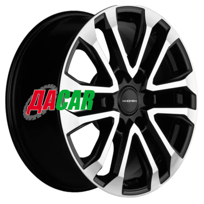 Khomen Wheels KHW1805 (Fortuner/Hilux) 7,5x18/6x139,7 ET30 D106,1 Black-FP