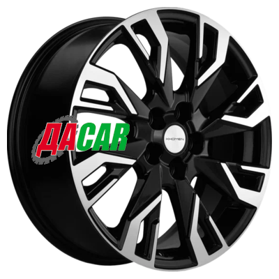 Khomen Wheels KHW1809 (Haval Dargo) 7x18/5x114,3 ET40 D66,5 Black-FP