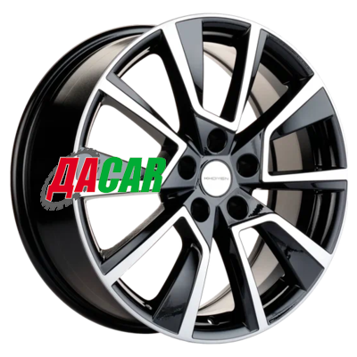 Khomen Wheels KHW1802 (Qashqai) 7x18/5x114,3 ET40 D66,1 Black-FP