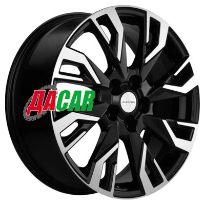 Khomen Wheels KHW1809 (CS55/CS75) 7x18/5x114,3 ET45 D60,1 Black-FP