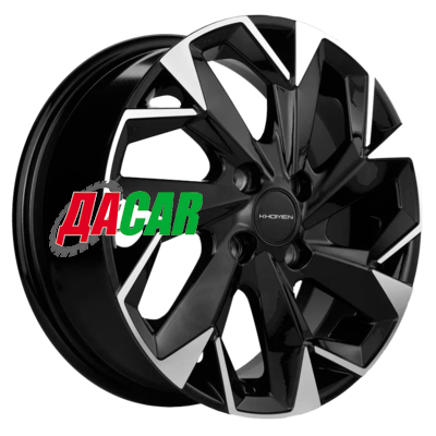 Khomen Wheels KHW1508 (XRay) 6x15/4x100 ET40 D60,1 Black-FP