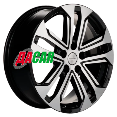 Khomen Wheels KHW1803 (CS75) 7x18/5x114,3 ET45 D60,1 Black-FP