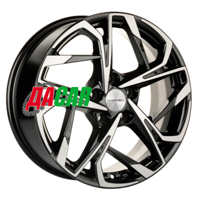 Khomen Wheels KHW1716 (Forester) 7x17/5x114,3 ET48 D56,1 Black-FP