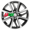 Khomen Wheels KHW1609 (Rio II/Solaris II) 6x16/4x100 ET46 D54,1 Black-FP