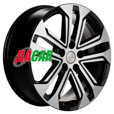 Khomen Wheels KHW1803 (Dargo/Jolion) 7x18/5x114,3 ET37 D66,5 Black-FP