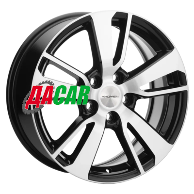 Khomen Wheels KHW1704 (Changan CS35/CS35 Pro) 7x17/5x110 ET46 D63,3 Black-FP