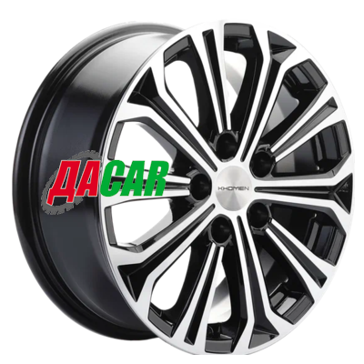 Khomen Wheels KHW1610 (Fluence) 6,5x16/5x114,3 ET47 D66,1 Black-FP