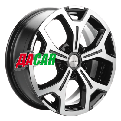 Khomen Wheels KHW1710(2) (VW Transporter) 6,5x17/5x120 ET55 D65,1 Black-FP