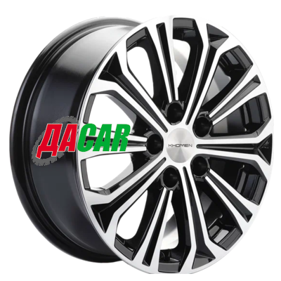 Khomen Wheels KHW1610 (Focus) 6,5x16/5x108 ET50 D63,3 Black-FP