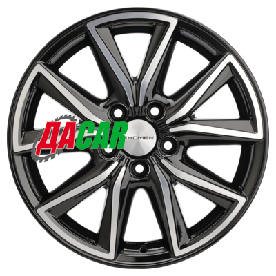 Khomen Wheels KHW1706 (CX-5/Seltos/Optima) 7x17/5x114,3 ET50 D67,1 Black-FP