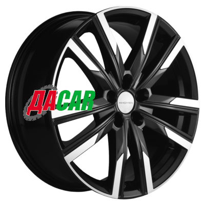 Khomen Wheels KHW1905 (Changan Uni-k) 7,5x19/5x114,3 ET35 D60,1 Black-FP