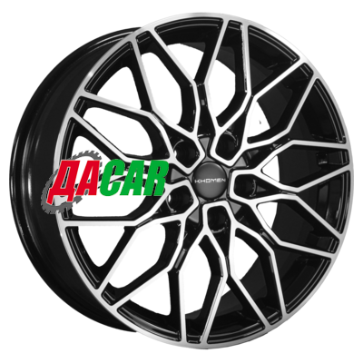 Khomen Wheels KHW1813 (Chery Tiggo 7 Pro) 7x18/5x108 ET33 D60,1 Black-FP