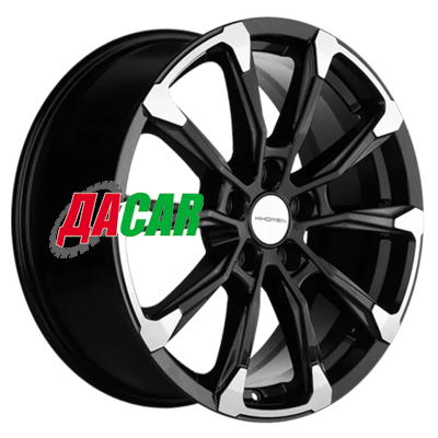 Khomen Wheels KHW1808 (Evolute i-Joy) 7,5x18/5x110 ET40 D67,1 Black-FP