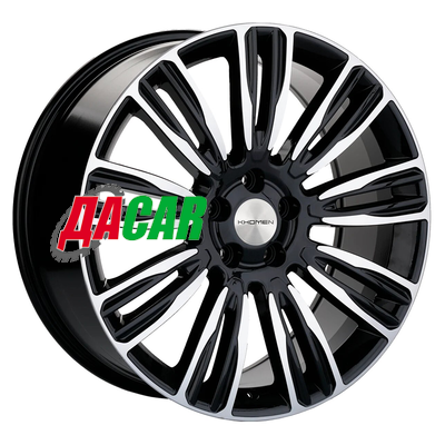 Khomen Wheels KHW2004 (Velar) 8,5x20/5x108 ET45 D63,4 Black-FP